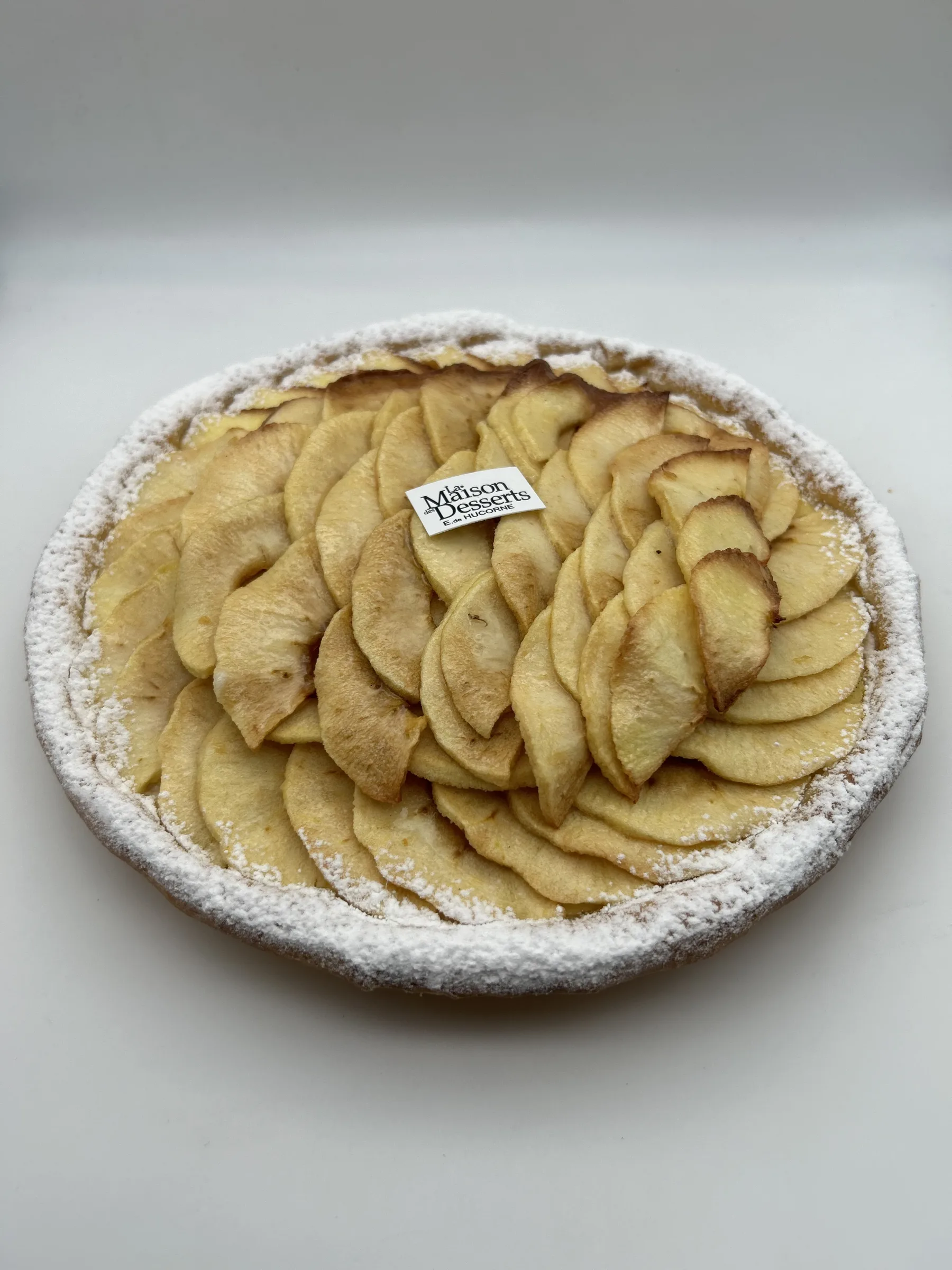 Tarte pommes tranches