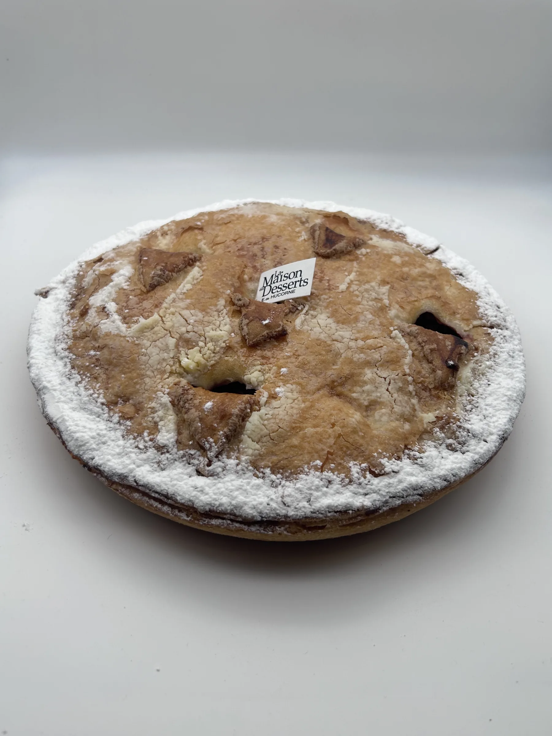 Tarte cerises couverte