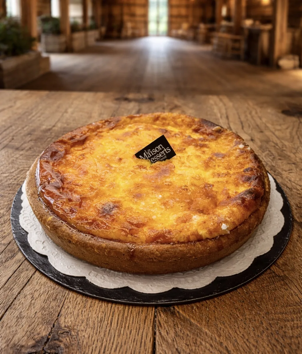 Tarte au sucre blanc