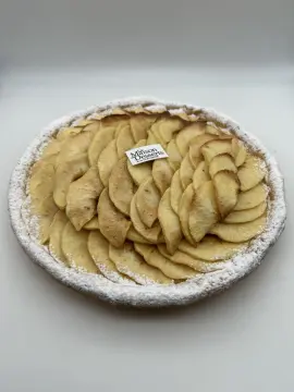 Tarte pommes tranches