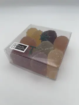Boîte de pâtes de Fruits